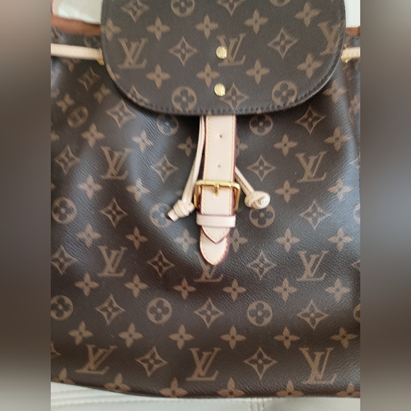 Louis Vuitton Backpack Brown Canvas Monogram - Picture 7 of 9